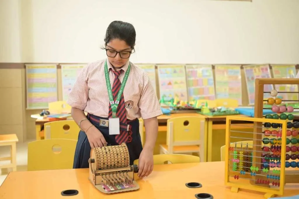 Maths lab Sapphire International school crossing republik, Ghaziabad